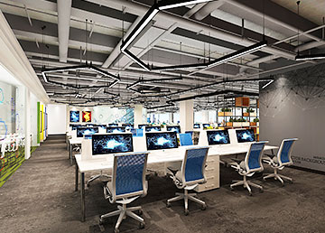 生物岛办公室装修